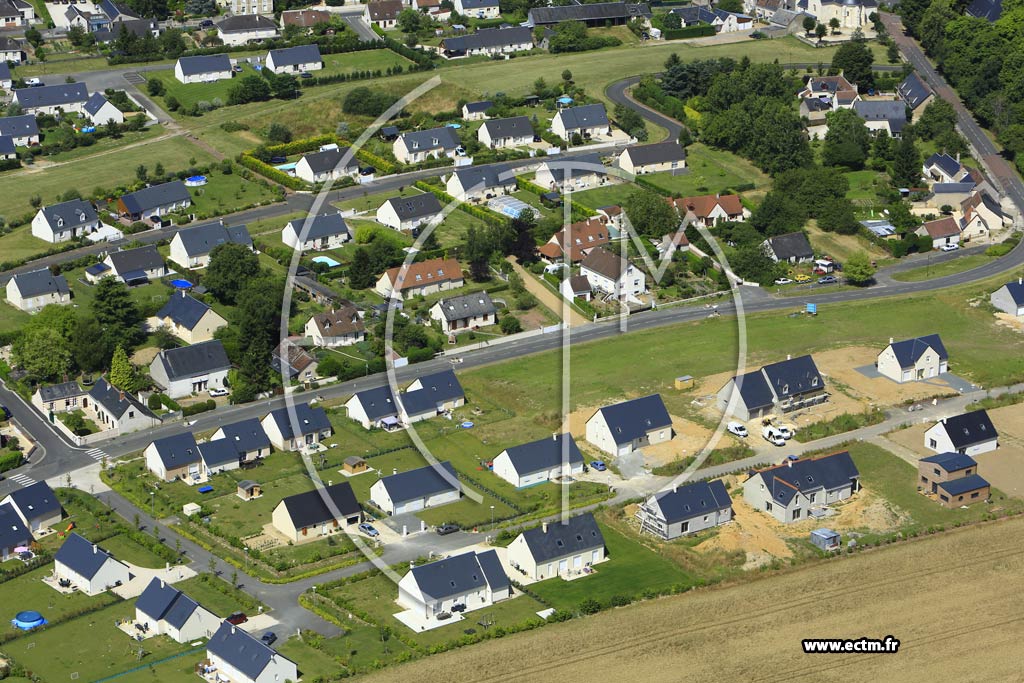 Photo arienne de Rouziers-de-Touraine