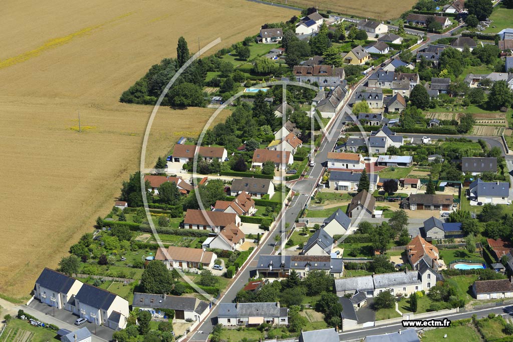 Photo arienne de Rouziers-de-Touraine