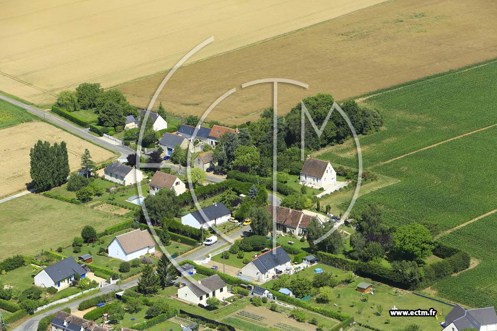 Photo arienne de Rouziers-de-Touraine (Bourmay)