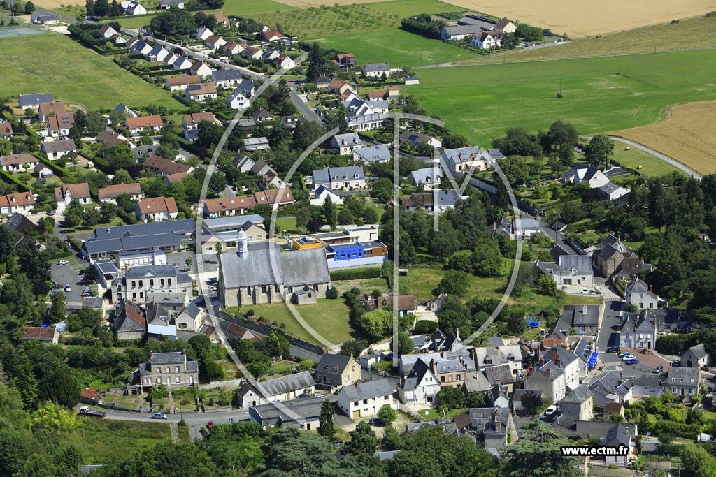 Photo arienne de Saint-Antoine-du-Rocher