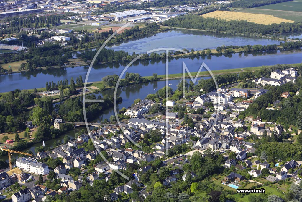 Photo arienne de Saint-Avertin