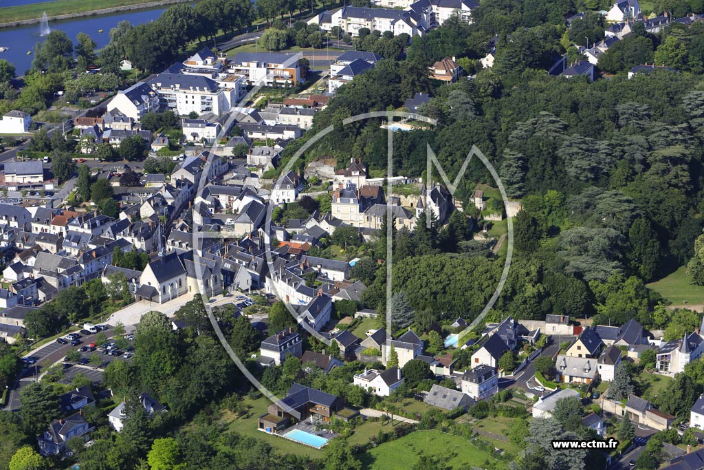 Photo arienne de Saint-Avertin