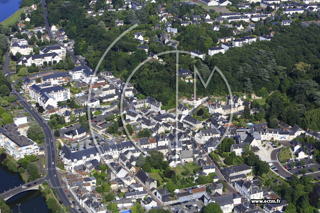 Photo arienne de Saint-Avertin