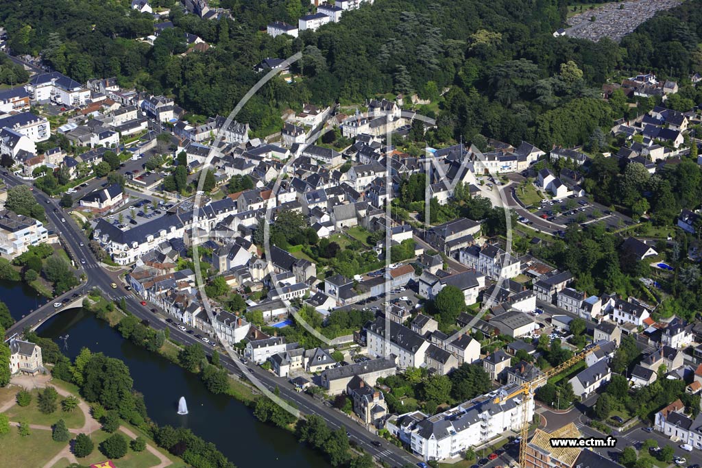 Photo arienne de Saint-Avertin