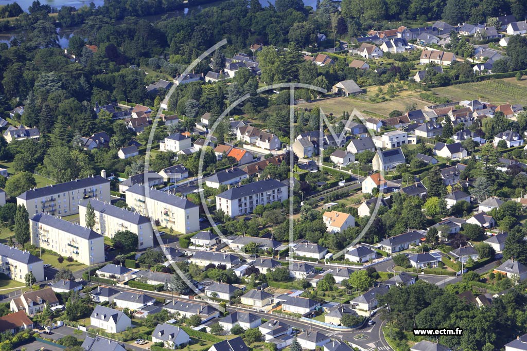 Photo arienne de Saint-Avertin (l'Oiselet)