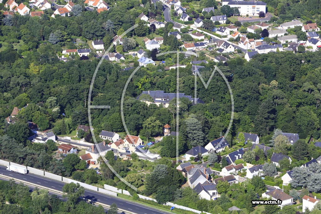 Photo arienne de Saint-Avertin (la Mauberdire)