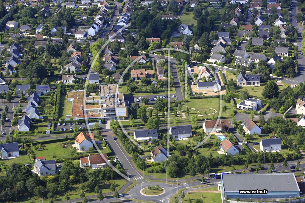 Photo arienne de Saint-Avertin (les Hraults)