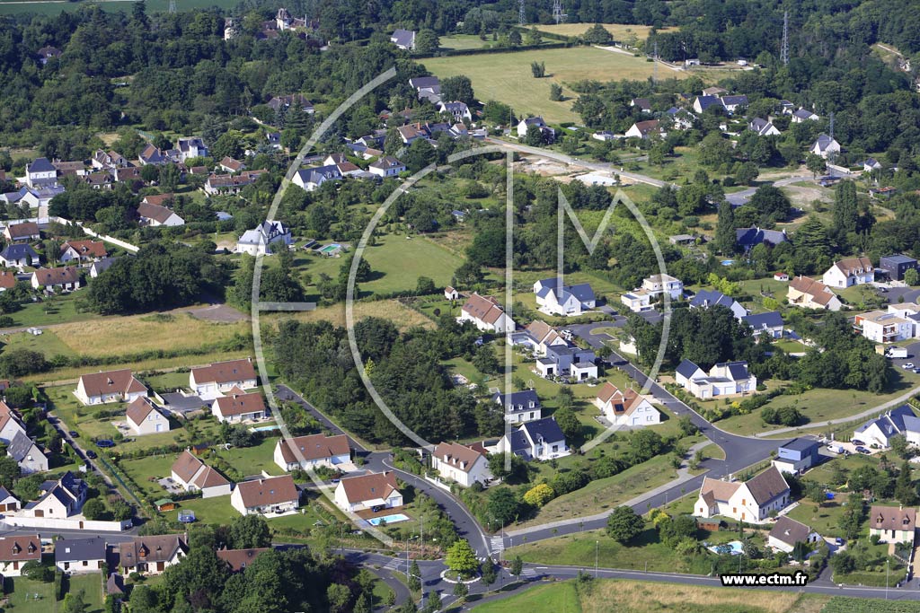 Photo arienne de Saint-Avertin (les Hraults)