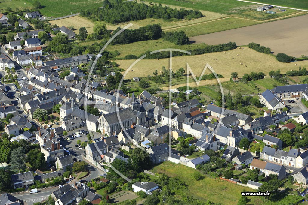 Photo arienne de Saint-Branchs