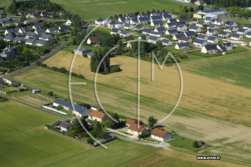 Photo arienne de Saint-Branchs (Bel-Air)