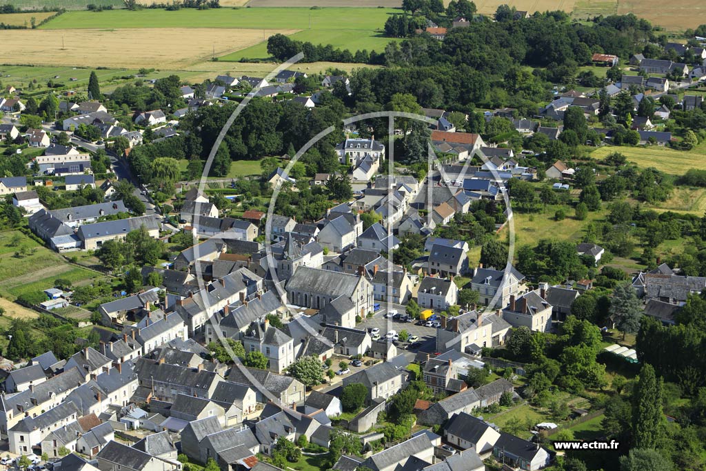 Photo arienne de Saint-Branchs (le Fourchet)