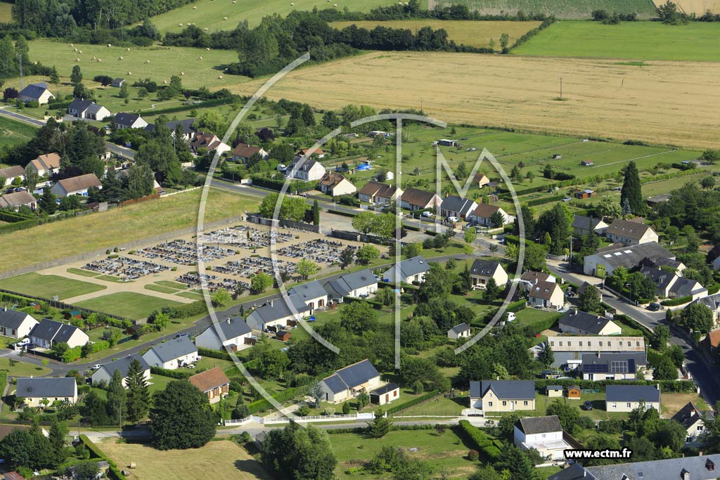 Photo arienne de Saint-Branchs (le Fourchet)