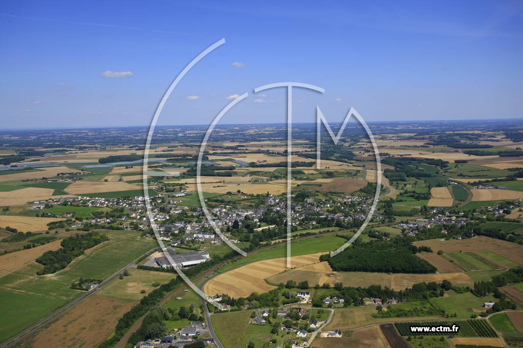 Photo arienne de Saint-Christophe-sur-le-Nais