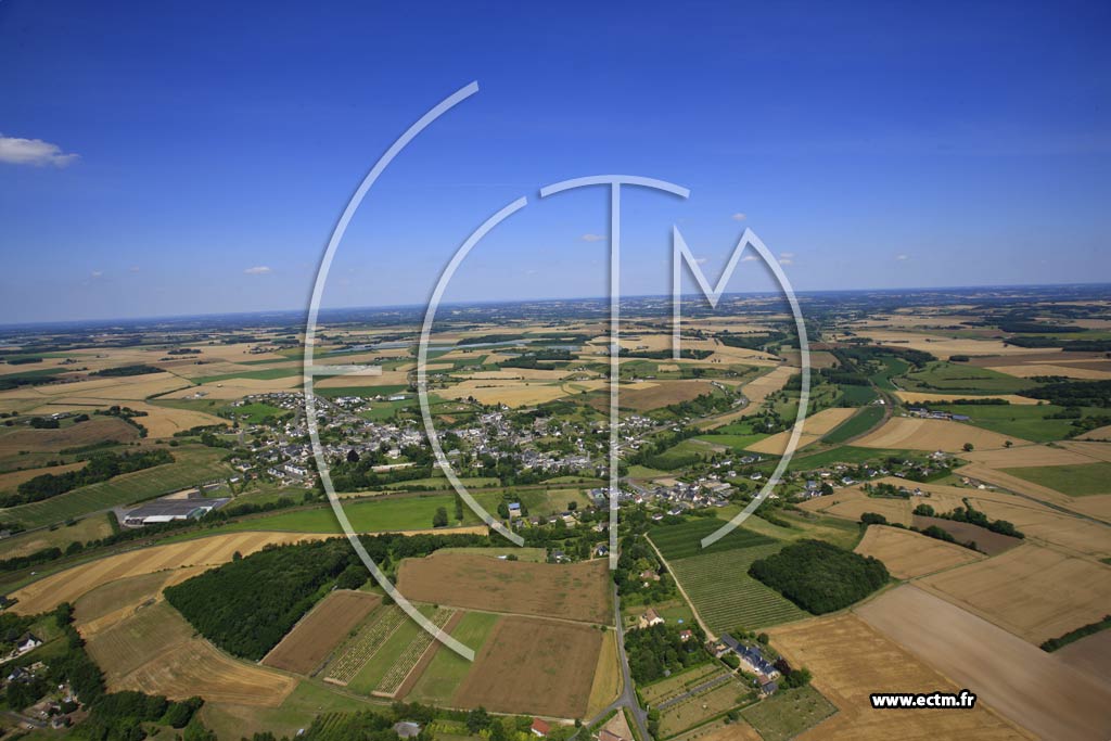 Photo arienne de Saint-Christophe-sur-le-Nais