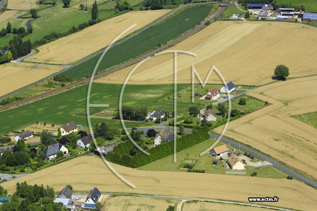 Photo arienne de Saint-Christophe-sur-le-Nais