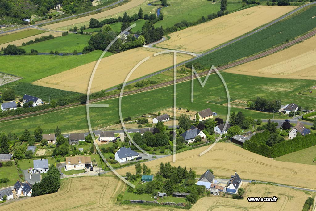 Photo arienne de Saint-Christophe-sur-le-Nais