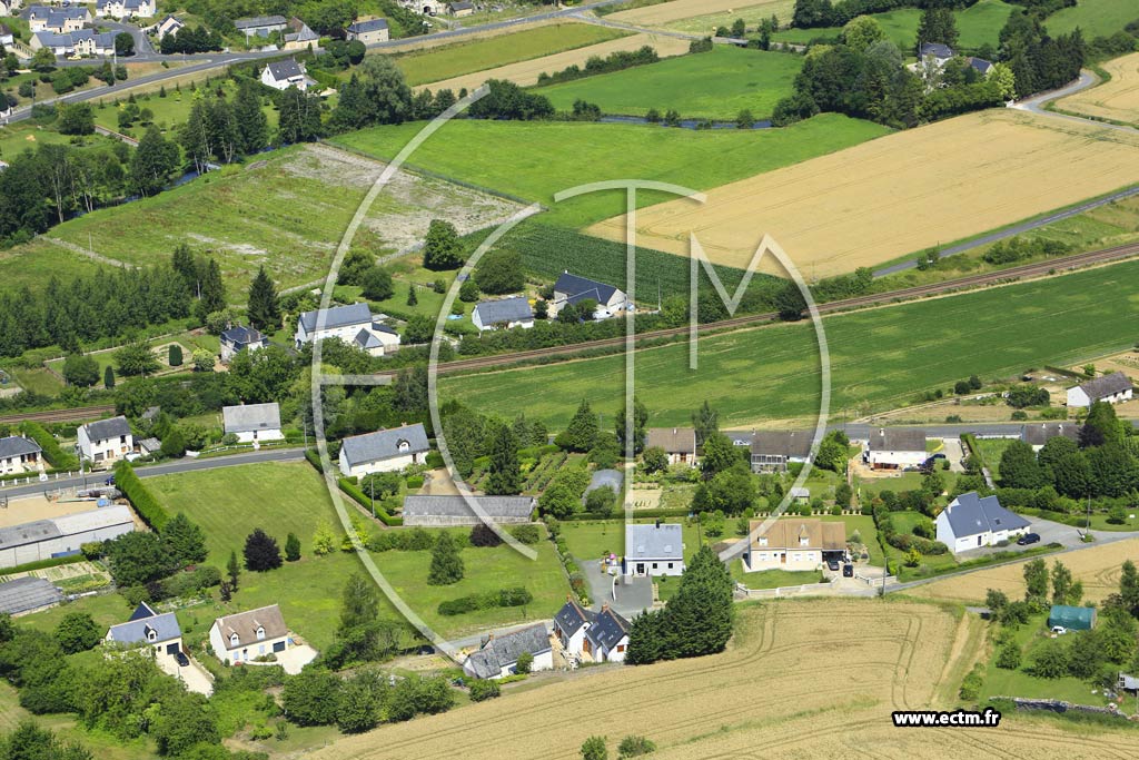 Photo arienne de Saint-Christophe-sur-le-Nais