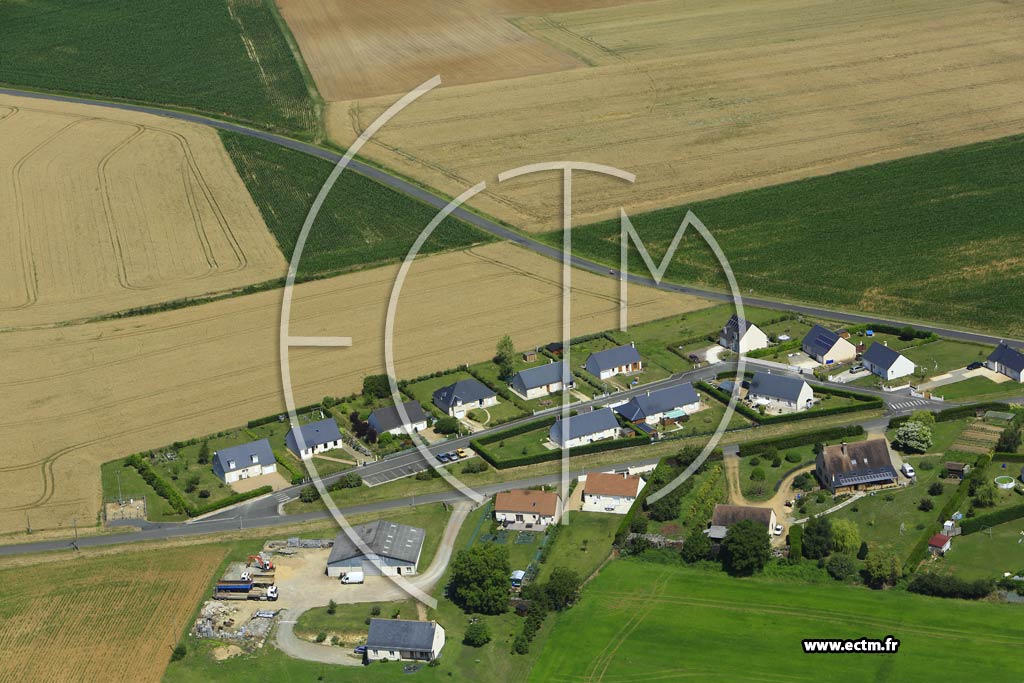 Photo arienne de Saint-Christophe-sur-le-Nais