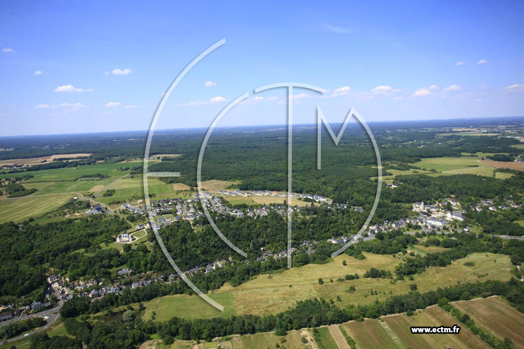 Photo arienne de Saint-tienne-de-Chigny