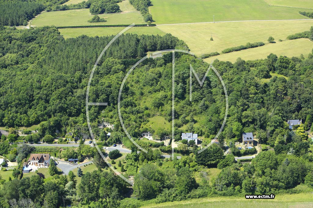 Photo arienne de Saint-tienne-de-Chigny (la Serpenterie)