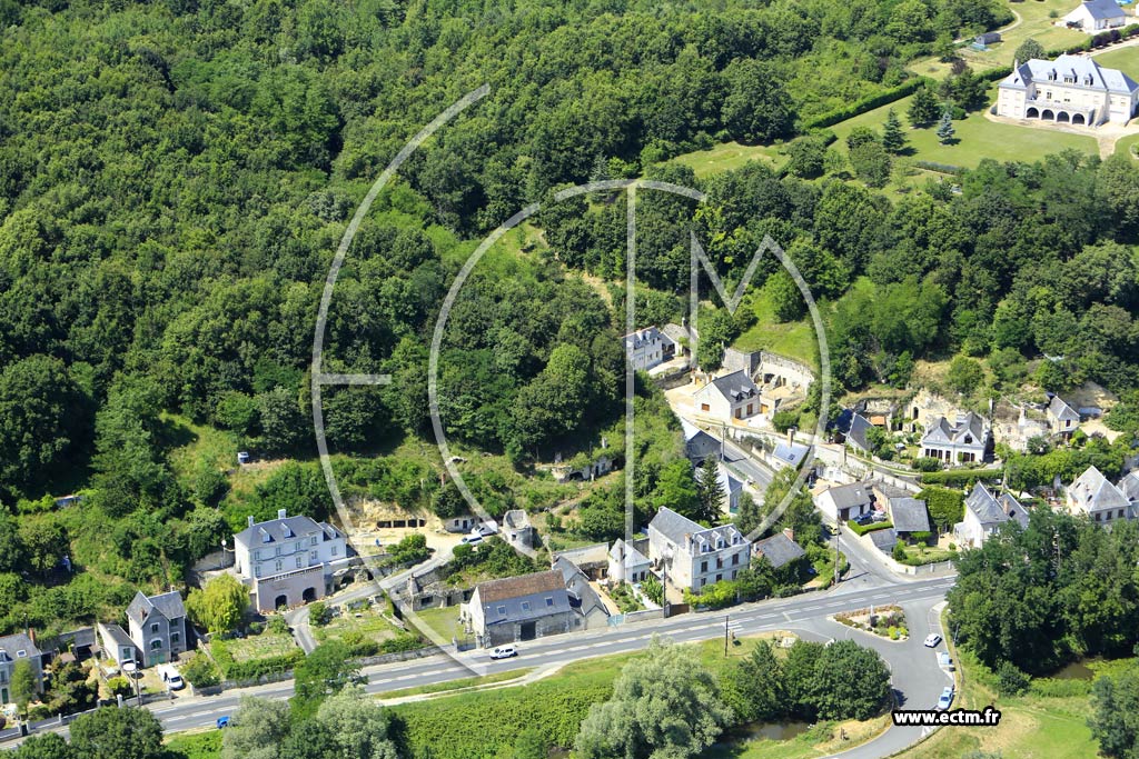 Photo arienne de Saint-tienne-de-Chigny (le Perr)