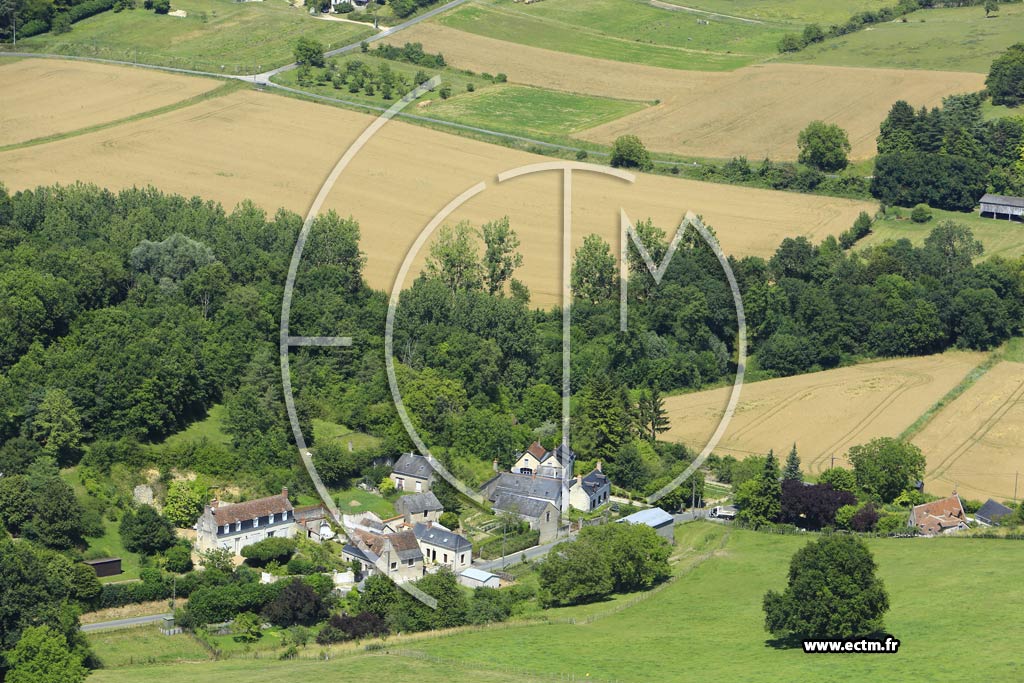 Photo arienne de Saint-tienne-de-Chigny (les Ruaux)
