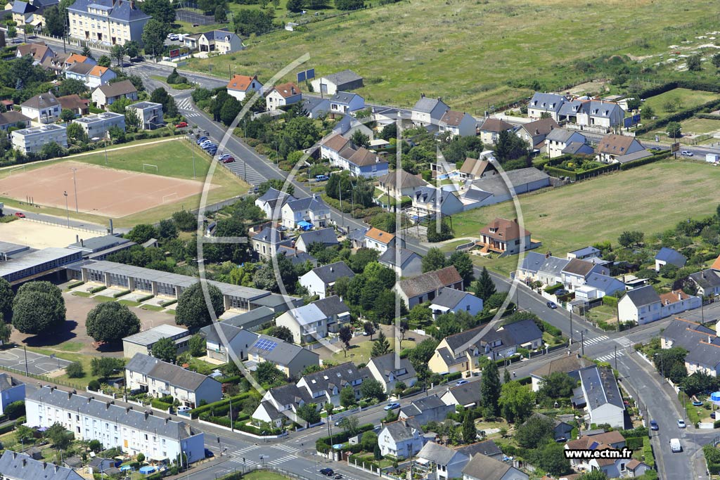Photo arienne de Saint-Pierre-des-Corps