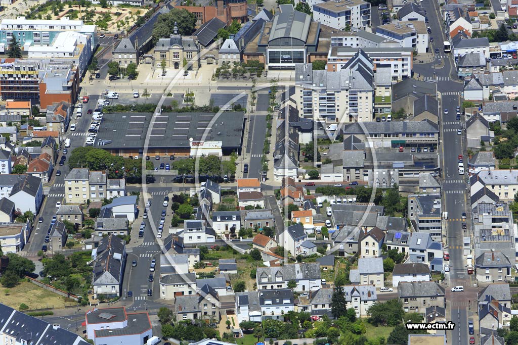 Photo arienne de Saint-Pierre-des-Corps