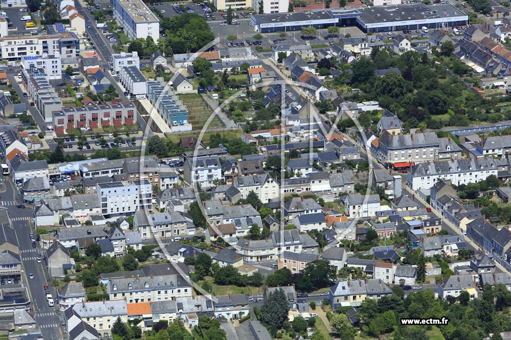 Photo arienne de Saint-Pierre-des-Corps