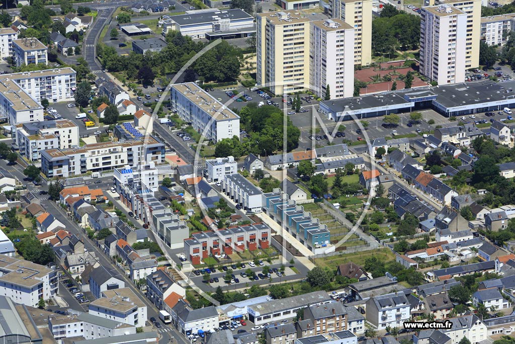 Photo arienne de Saint-Pierre-des-Corps