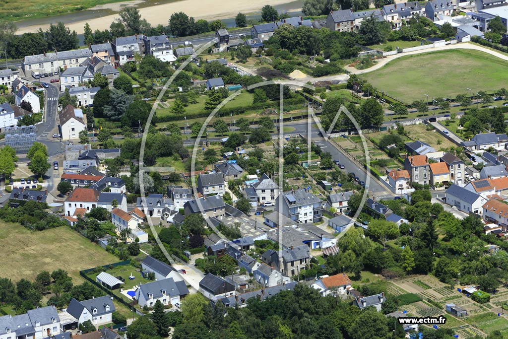 Photo arienne de Saint-Pierre-des-Corps (les Bastes)