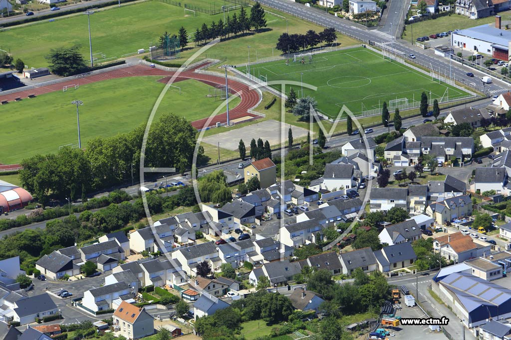 Photo arienne de Saint-Pierre-des-Corps (les Grillonires)