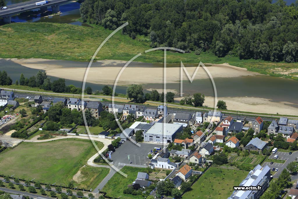 Photo arienne de Saint-Pierre-des-Corps (Quai de Loire)