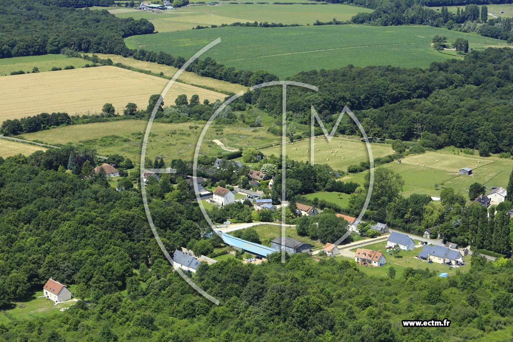 Photo arienne de Saint-Roch