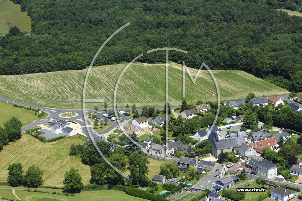 Photo arienne de Saint-Roch