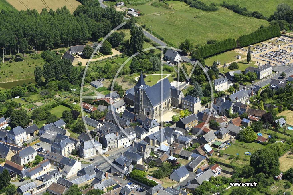 Photo arienne de Sonzay