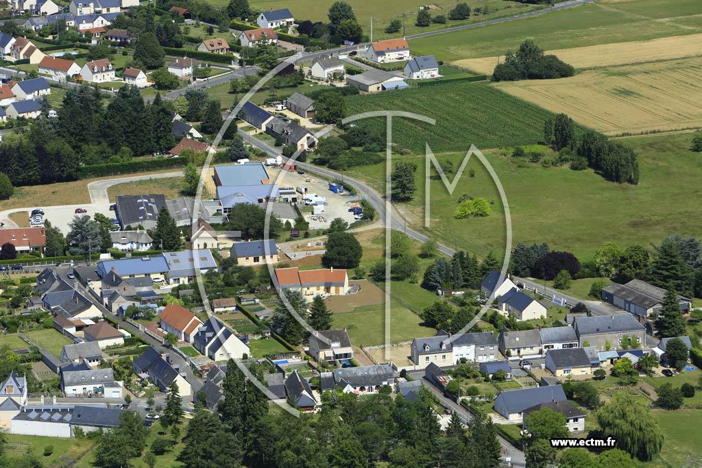 Photo arienne de Sorigny