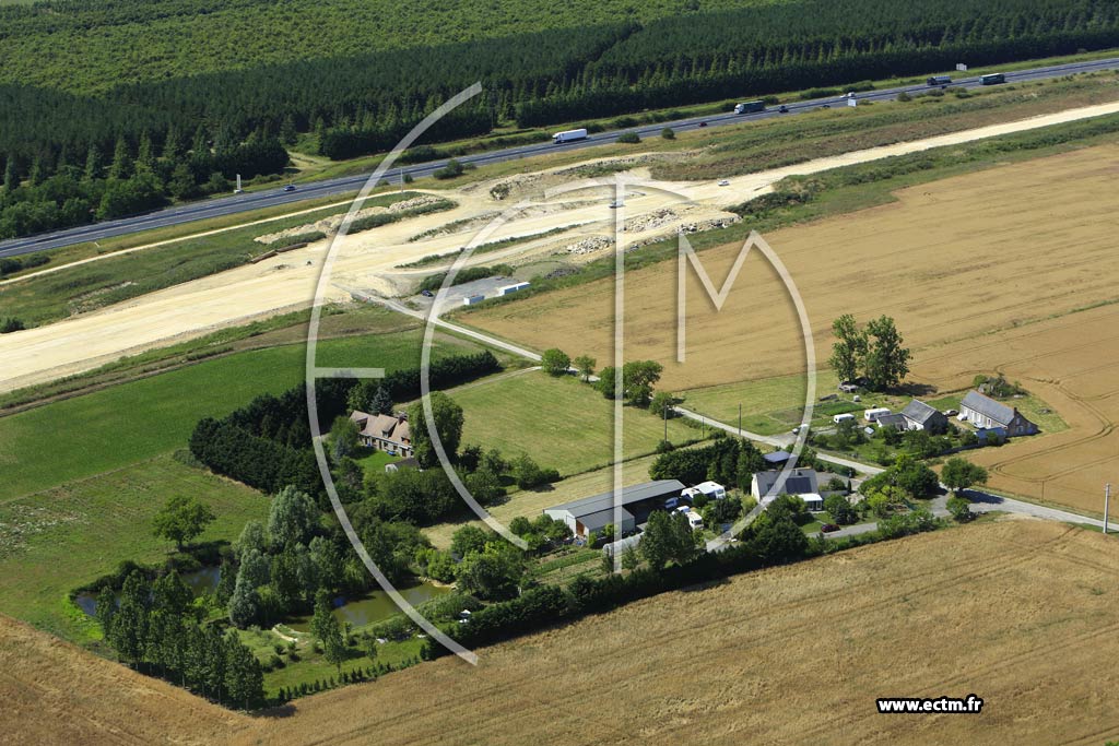 Photo arienne de Sorigny (la Ruaux)
