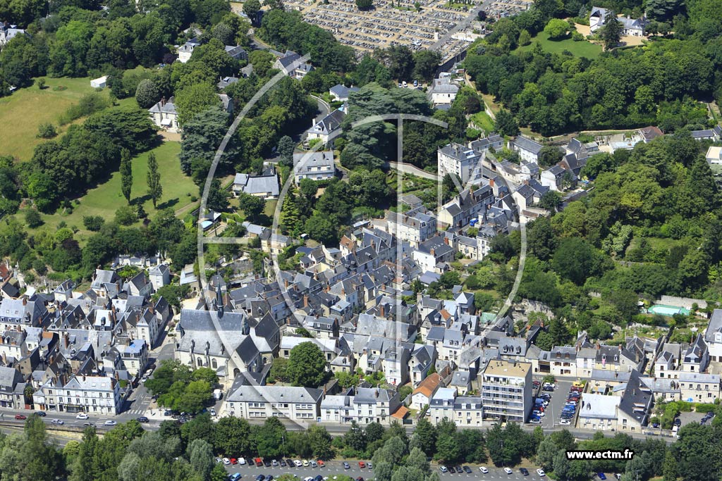 Photo arienne de Tours (Beau Site)
