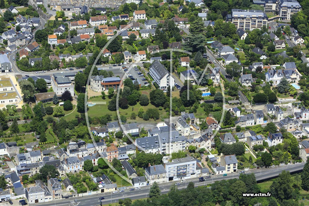 Photo arienne de Tours (Beau Site)