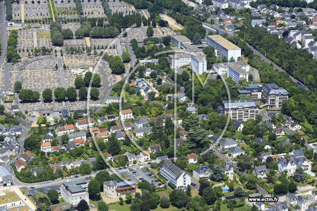 Photo arienne de Tours (Beau Site)