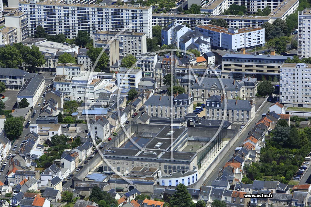 Photo arienne de Tours (Febvotte-Marat)