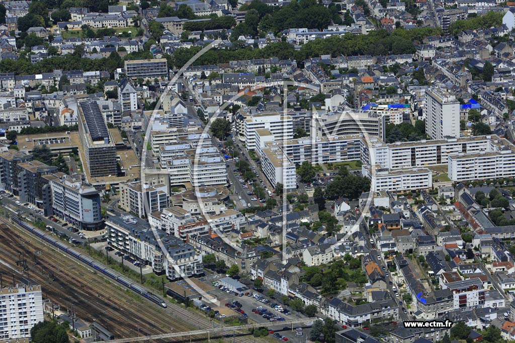 Photo arienne de Tours (la Fuye Velpeau)