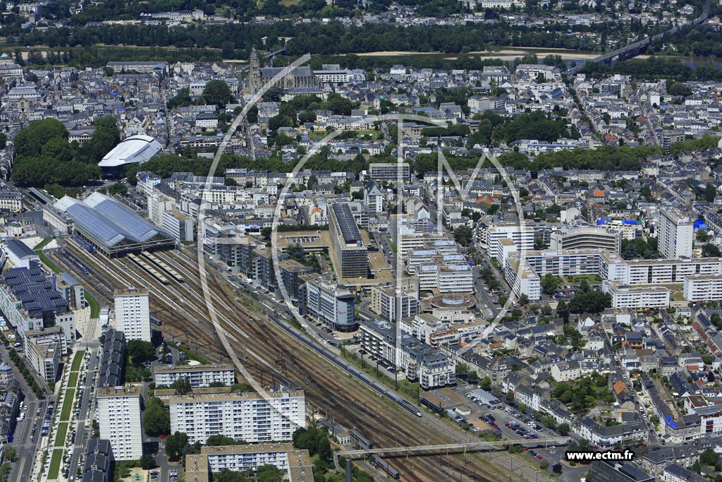 Photo arienne de Tours (la Fuye Velpeau)