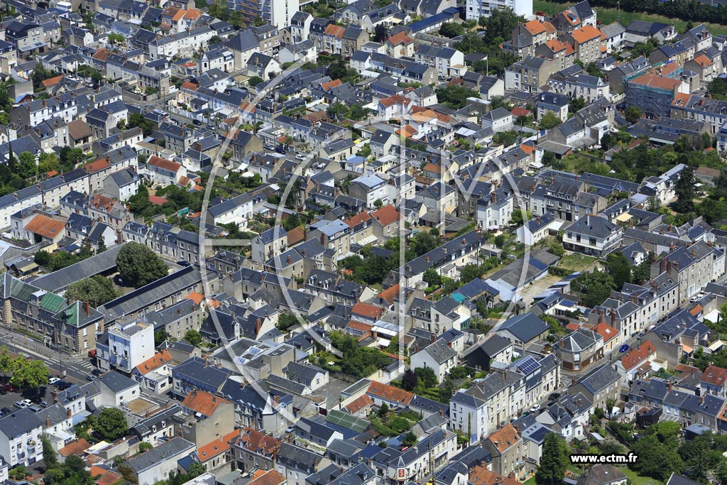 Photo arienne de Tours (la Fuye Velpeau)