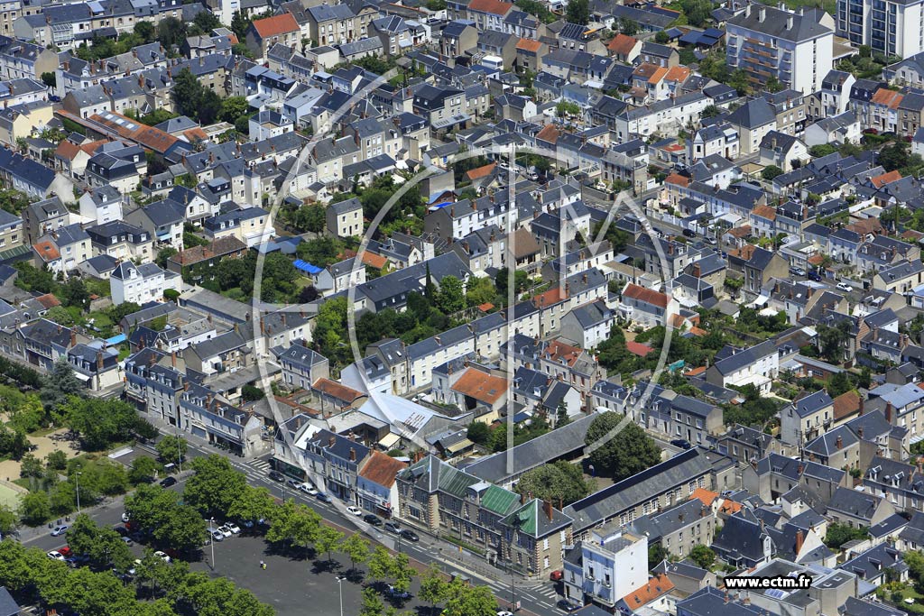 Photo arienne de Tours (la Fuye Velpeau)