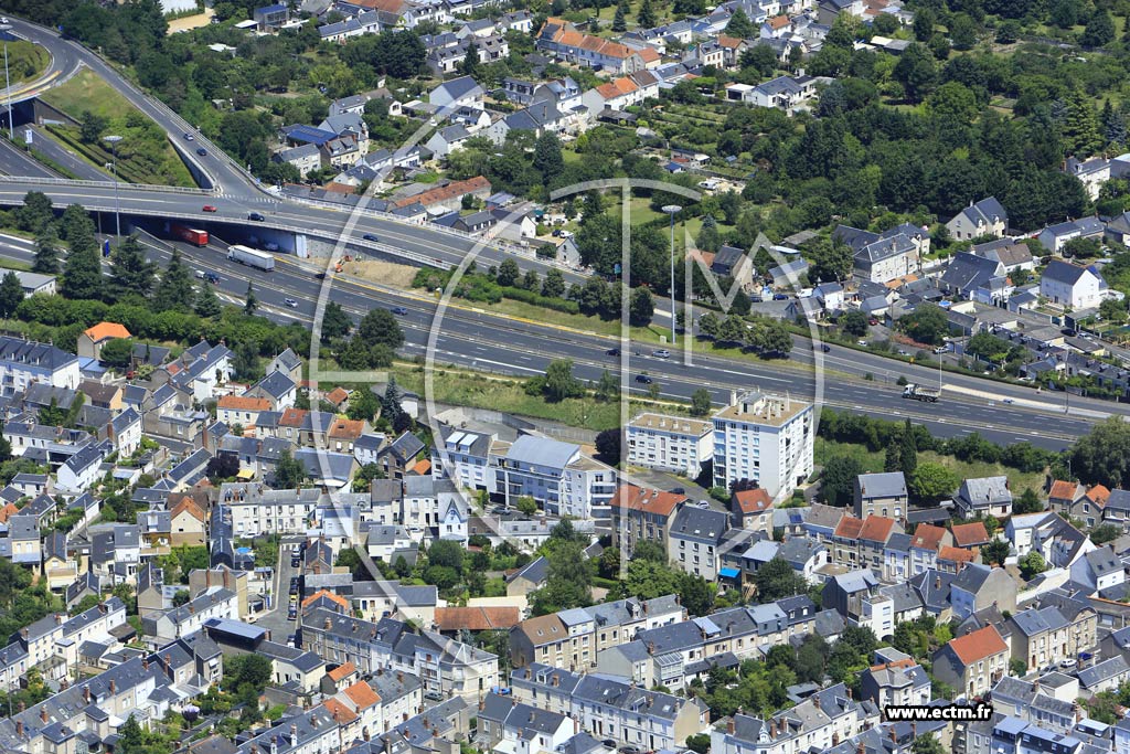 Photo arienne de Tours (la Fuye Velpeau)