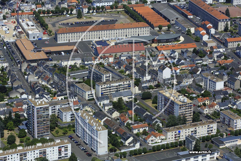 Photo arienne de Tours (Lakanal)