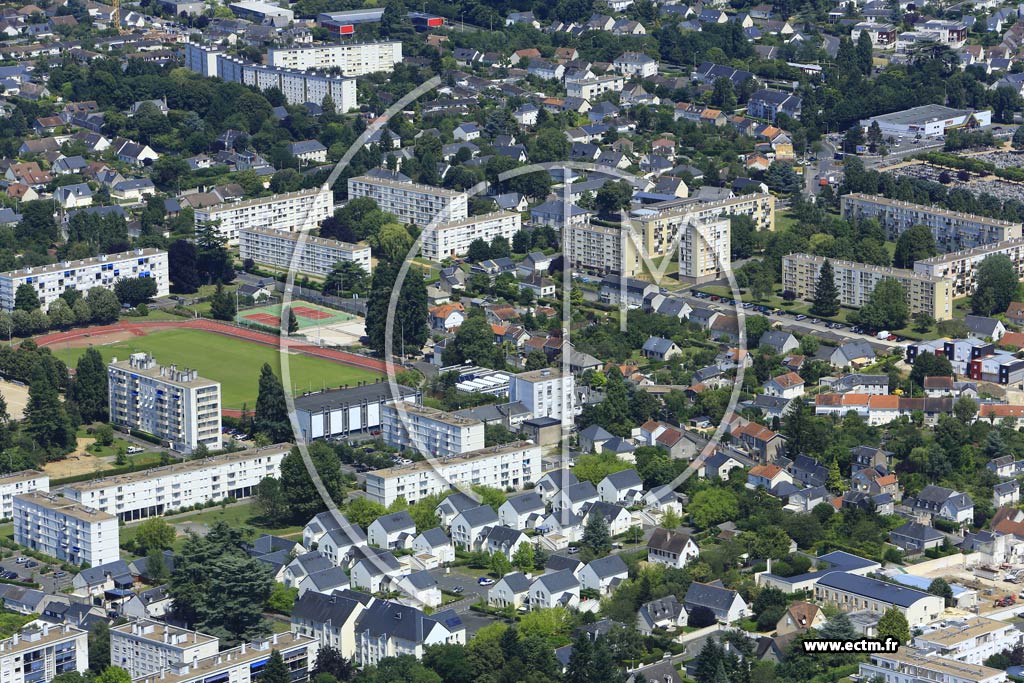Photo arienne de Tours (les Tourettes)