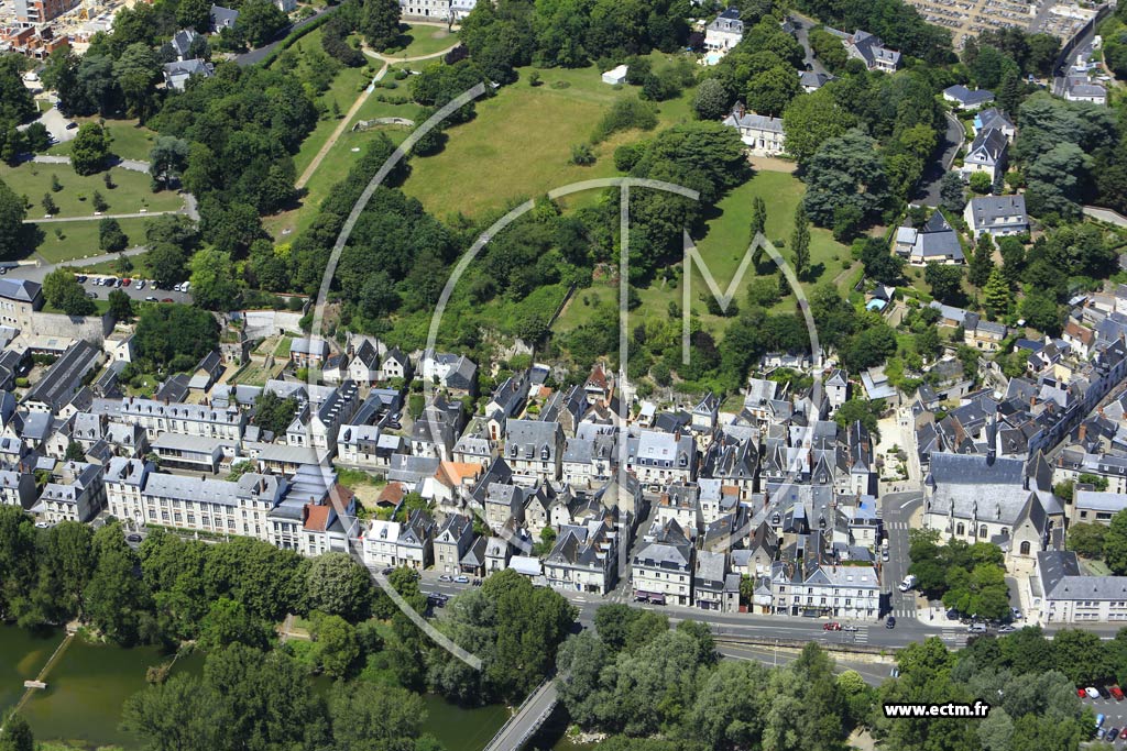 Photo arienne de Tours (Saint-Symphorien)